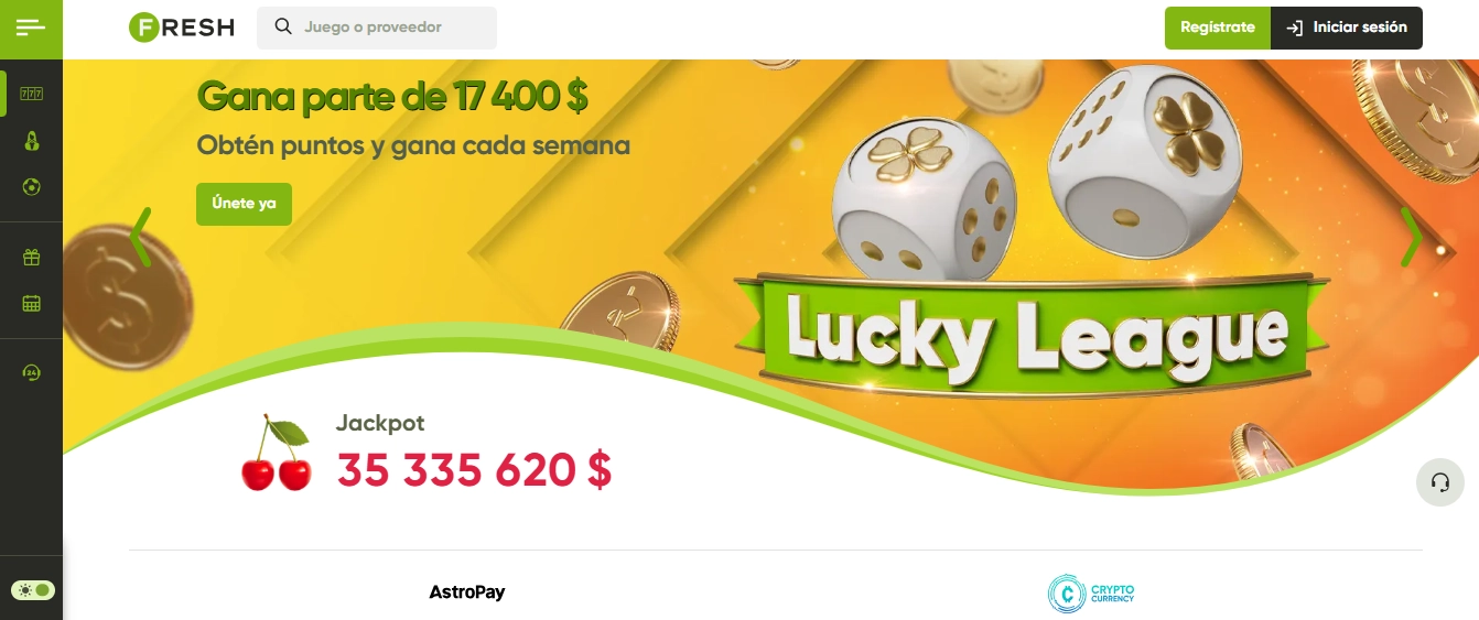 FRESH mejores casinos online Argentina jugadores criptomonedas
